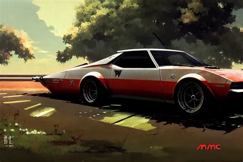 Amc Amx 3 Painted By Greg Rutkowski Makoto Shinkai Stable