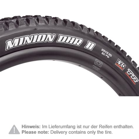 Maxxis MTB Reifen Minion DHR II Freeride Schwarz 29 X 2 30 Zoll