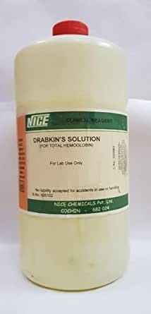 Drabkin Solution 750ML Amazon In Health Personal Care