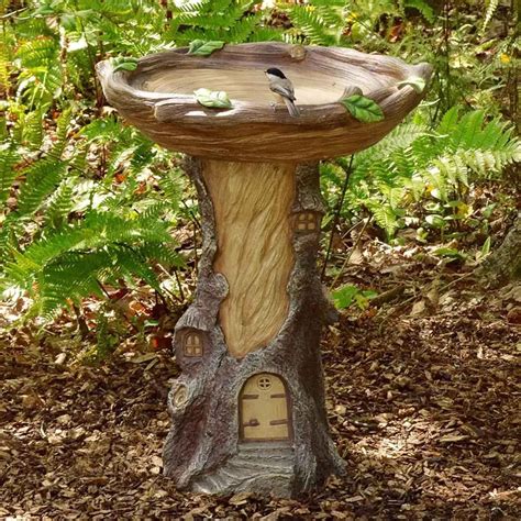 Amazon Pinkpaopao Outdoor Bird Bath Bowl Resin Pedestal Fountain