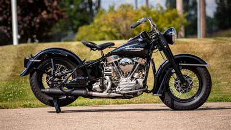 Harley-Davidson Panhead Hydra-Glide Motorcycle