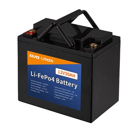 12V 30ah 0 384kwh LiFePO4 Lithium Ion Powerwall Battery For PV Solar