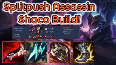 Duskblade Assassin Shaco Ranked S League Of Legends Full Gameplay