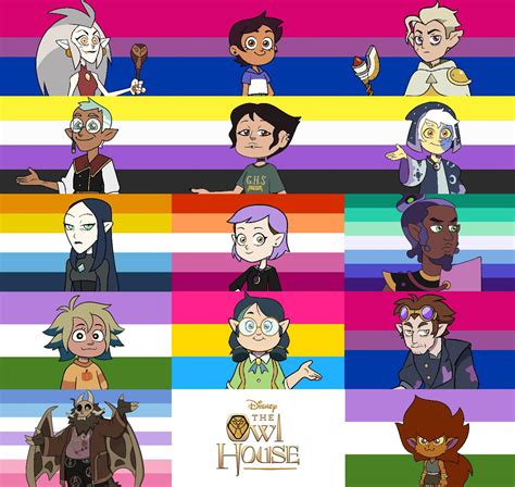 All Canon Lgbtq Toh Characters Until Now R Theowlhouse