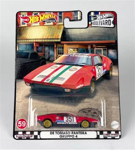 Jual Hotwheels Hot Premium Boulevard M De Tomaso Pantera Gruppo Di