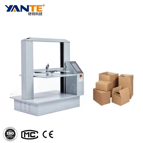 Laboratory Bct Fct Ect Corrugated Box Compression Test Machine Lab