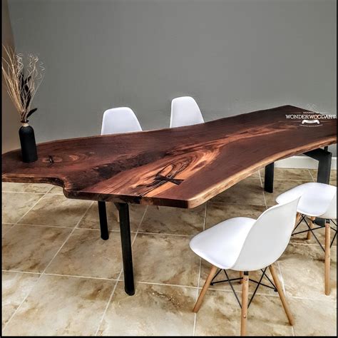 Walnut Live Edge Dining Table Ubicaciondepersonas Cdmx Gob Mx