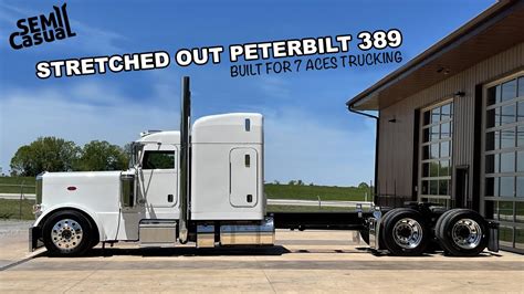 Stretched Out Peterbilt Ready To Ride Youtube