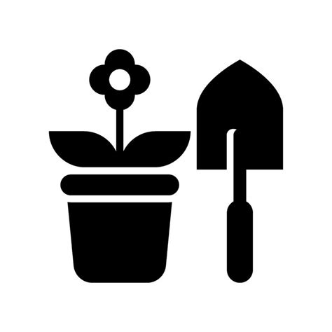 Gardening Icon Vector Symbol Design Illustration 26221318 Vector Art At