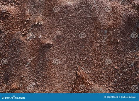 Red Earth Or Soil Background Tropical Laterite Soil Background Of Red