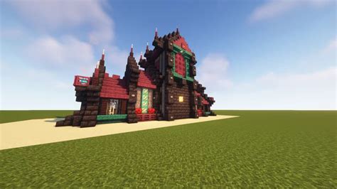 Nether Crimson House Map Minecraft Map