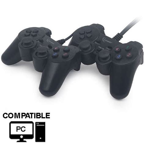 Gembird Double Dual Usb Vibration Gamepad For Pc