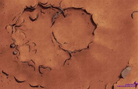 Twin Craters X Miscellanea Tabletop Battlemaps Desert Map