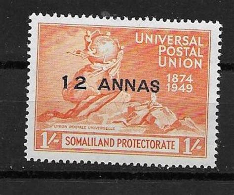 Britisch Somaliland 1949 75 Jahre Weltpostverein 12A A 1S Kaufen