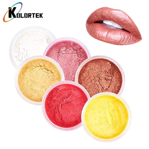 Cosmetic Grade Mica Powder Lip Gloss Colorant Color Pigment - Buy Lip ...