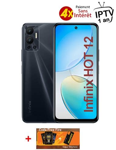 Infinix Hot 12 64 Free Fire Tunisie A Bas Prix Chez Oxtek