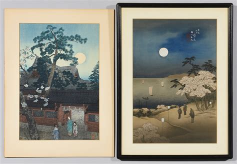 Lot 334: 2 Japanese Shin-hanga Prints | Case Auctions