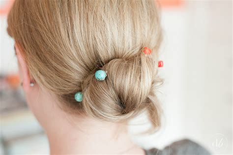 Diy Beaded Bobby Pins Oh My Creative