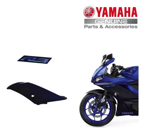 Carenagem Lateral Esquerda R Azul Original Yamaha Parcelamento