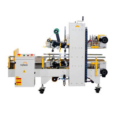 China Yupack I Shape Side And Corner Sealing Automatic Box Taping