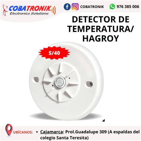 Detector De Temperatura Hagroy