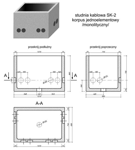 Studnia Sk Kablowa Jednoelementowa Wymiary Cena Eurotel
