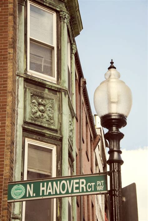 Architecture Of North End Neighborhood Of Boston Massachusetts