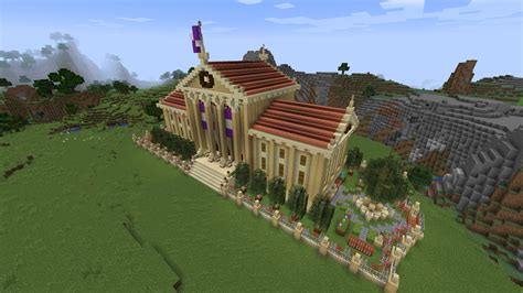 Neoclassical Capitol Building Minecraft Map