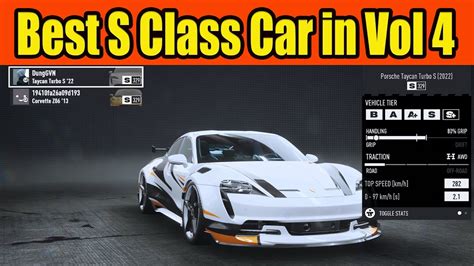 New Best S Class Car In Update Vol 4 NFS Unbound Porsche Taycan Turbo