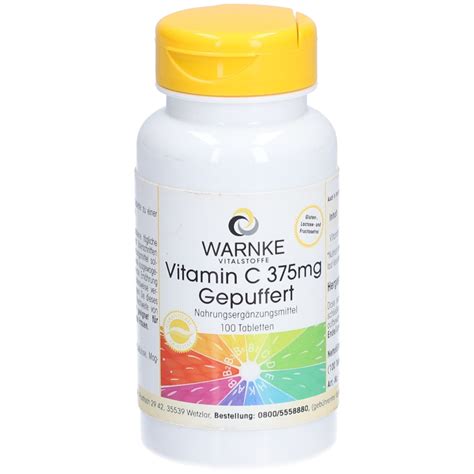 Warnke Vitamin C Mg Gepuffert St Shop Apotheke