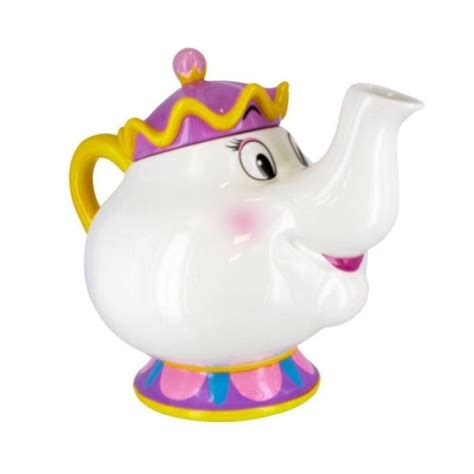 Figurine Disney Jim Shore La Belle Et La B Te Mrs Samovar Et Zip