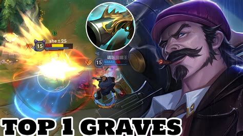 Wild Rift Graves Top Graves Gameplay Vs Rank Challenger Youtube