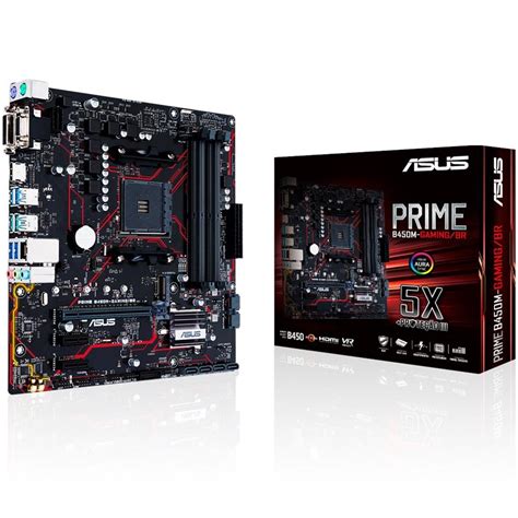 Placa M E Asus Prime B M Gaming Br Amd Kabum