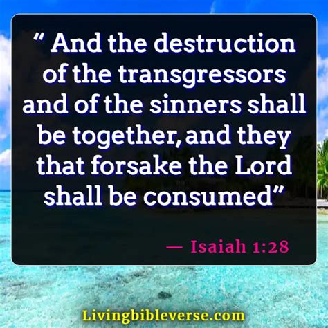 Bible Verses About Destruction And The End Of The Wicked