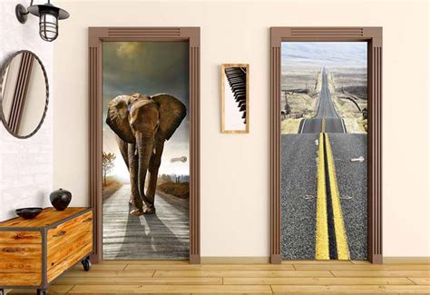 Poster De Porte Posters Stickers Trompe L Oeil Pour Portes Int Rieures