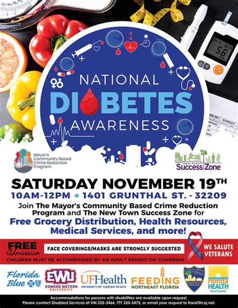 Community Impact Day Event National Diabetes Awareness Month