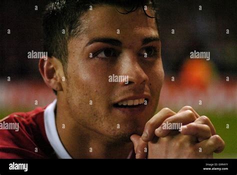 Manchester United S Cristiano Ronaldo Celebrates His Cross For Henrik