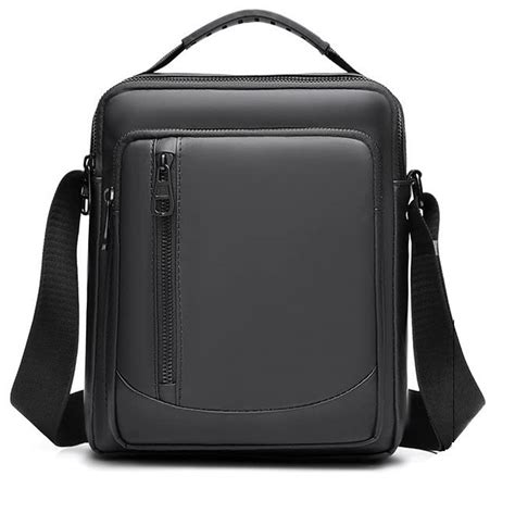 Brogbus Sling Bag For Men Messenger Bag Crossbody Bag For Travel Office Business Black Price