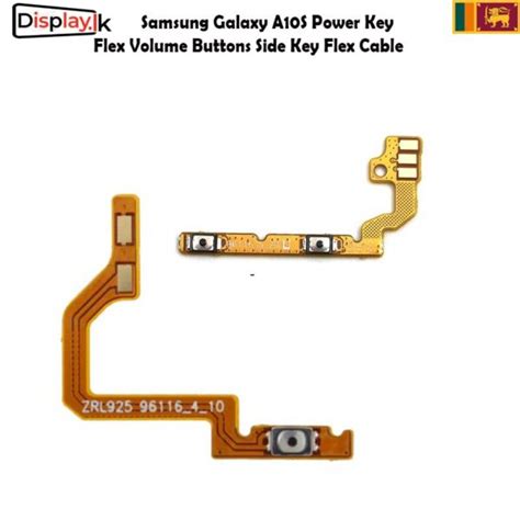 Samsung Galaxy A10s Power Key Flex Volume Buttons Side Key Flex Cable Displaylk