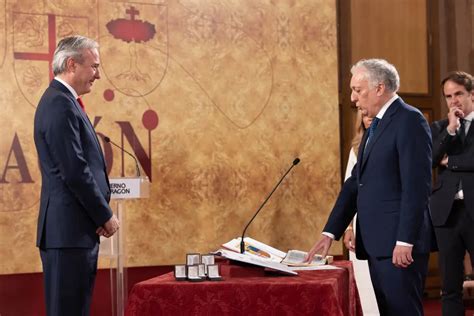 Fotos de la toma de posesión de los consejeros del Gobierno de Aragón