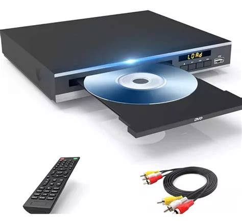 Maite Reproductor De Dvd Con Cable Rca Mando A Distancia Meses Sin