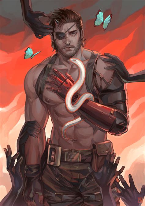 Metal Gear Art Metal Gear Solid The Phantom Pain Venom Snake