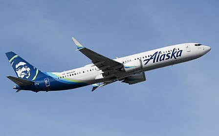 N Ak Alaska Airlines Boeing Max