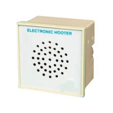 Mistura Elctronic Hooter 24 V Dc 230 V Ac 96x96 Mm At Rs 550piece