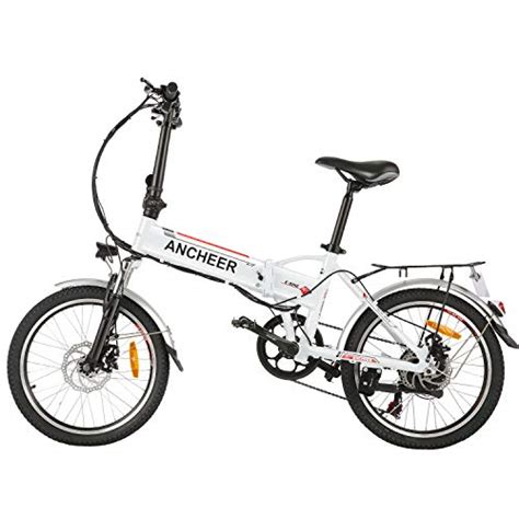 Ancheer Folding Electric Mountain Bike Review Bike Avenger