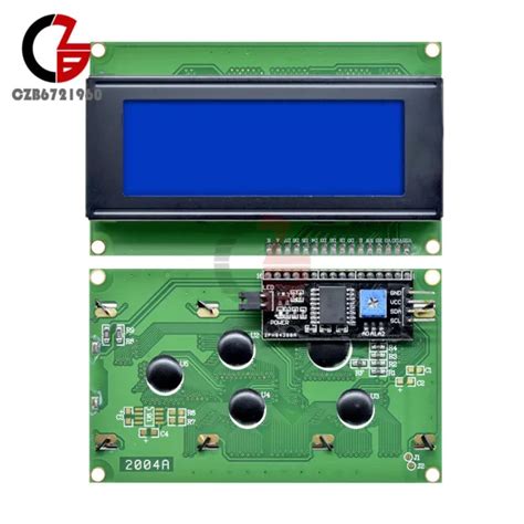 BLUE DISPLAY IIC I2C TWI SP I Serial Interface2004 20X4 Character LCD