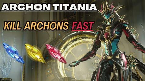 Murder Archons With Titania Warframe Youtube