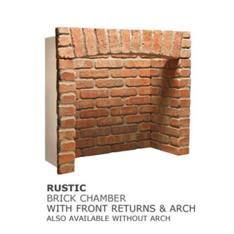 Rustic Brick Chamber With Returns Leeds Stove Centre