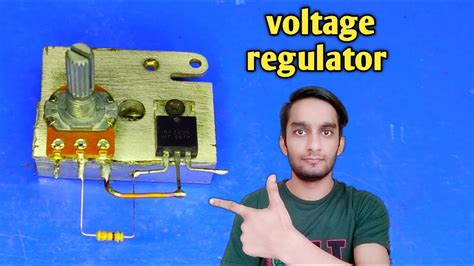 Dc Voltage Regulator High Power Regulator Transistor Voltage Regulator Irf3205 Youtube