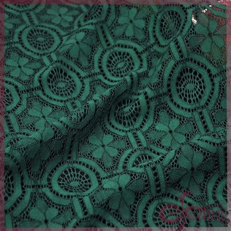 Vintage Dark Green Lace Fabric For Clothes Lace Fabric Green Lace